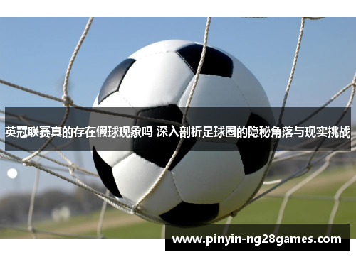 英冠联赛真的存在假球现象吗 深入剖析足球圈的隐秘角落与现实挑战